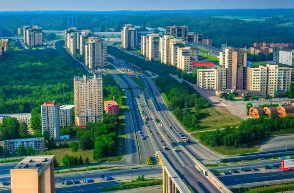 Novosibirsk panoramische foto