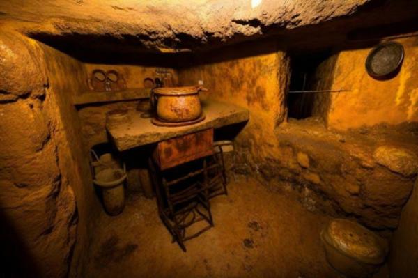 Odessa catacomben foto