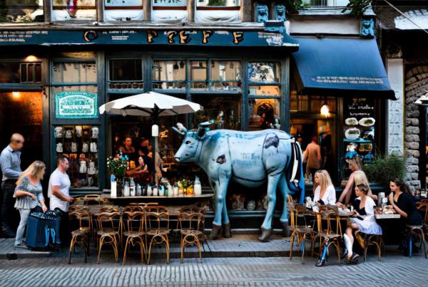 Steakhouse.Vlees en wijn foto