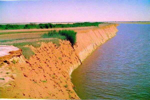 Manych River foto