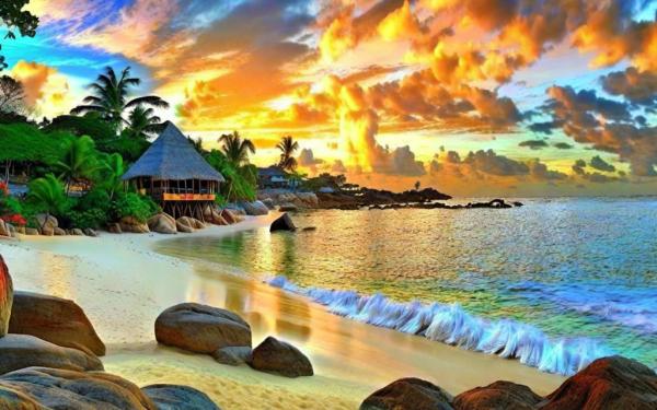 Foto's van Praslin Island Praslin foto