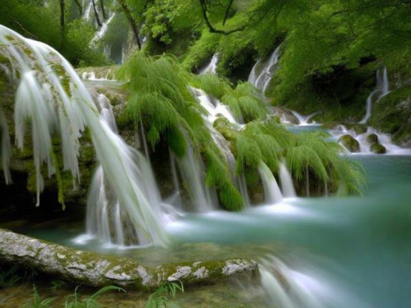 Drieëndertig watervallen foto