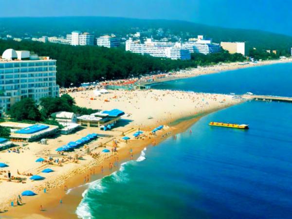 Sunny Beach panoramische foto