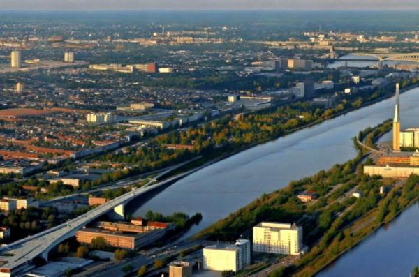 Panoramische foto van Tyumen