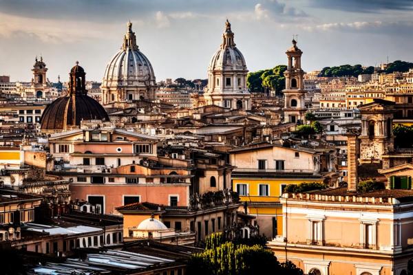 Rome panoramische foto