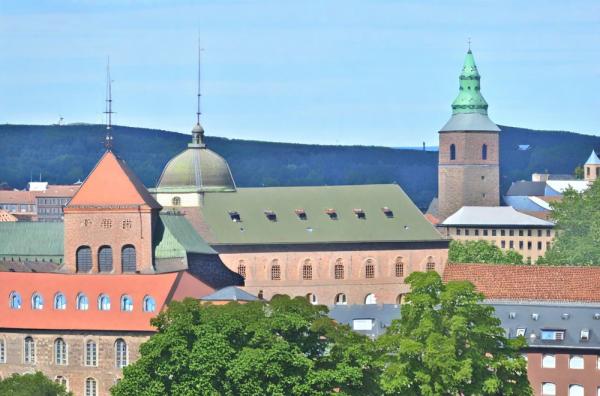 Kasteel en fort Akershus foto