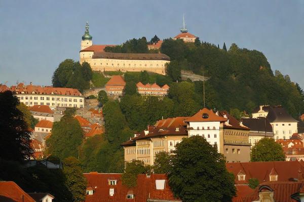 Ljubljana kasteel foto